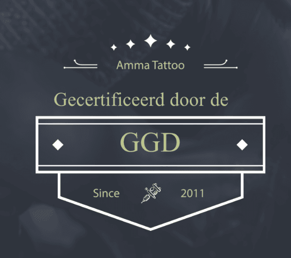 Amma Tattoo — Certified by the GGD since 2011